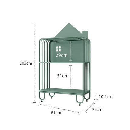 Sisi House Bookcase Kids Organizer Rack - waseeh.com