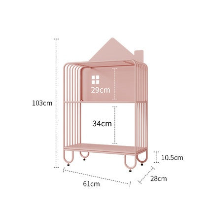 Sisi House Bookcase Kids Organizer Rack - waseeh.com