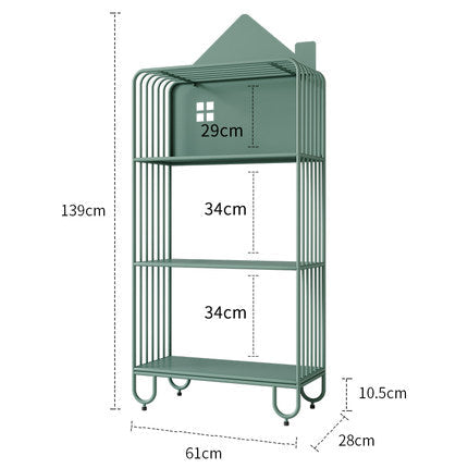 Sisi House Bookcase Kids Organizer Rack - waseeh.com