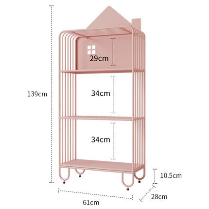 Sisi House Bookcase Kids Organizer Rack - waseeh.com