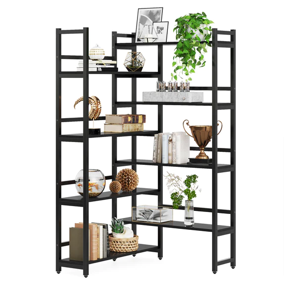 Taboret Corner Living Bedroom Bookcase Organizer Storage Rack Decor - waseeh.com