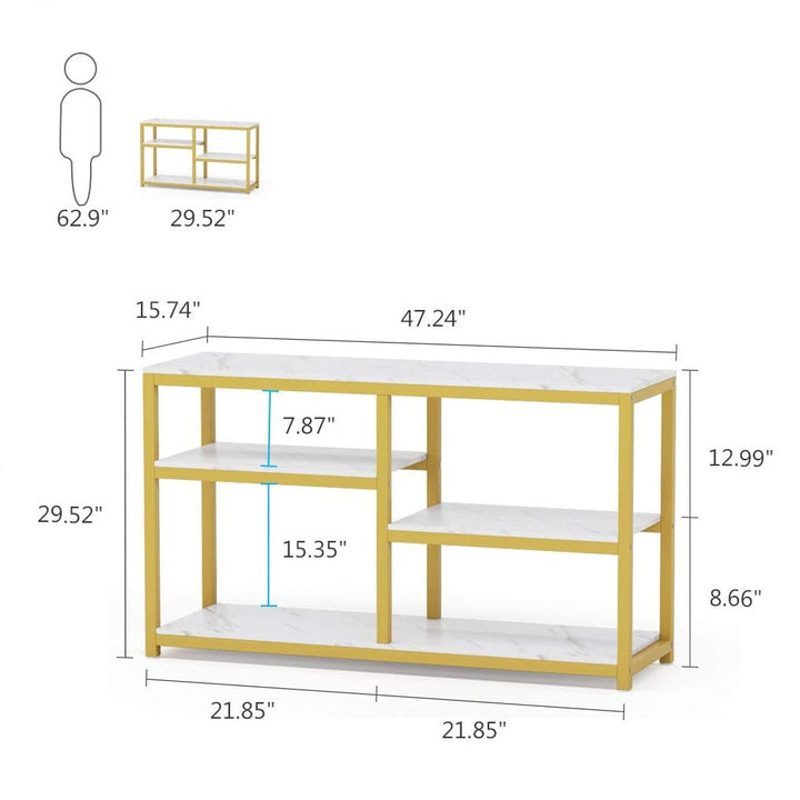 Luxury Vamos Entryway Living Lounge Hall Event Console Table - waseeh.com