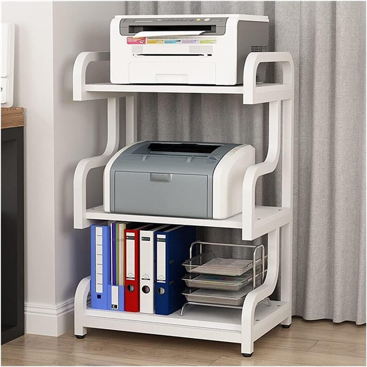 Printer Stand Floor-Standing Printer Stand Desktop Printer Stand Organizer - waseeh.com