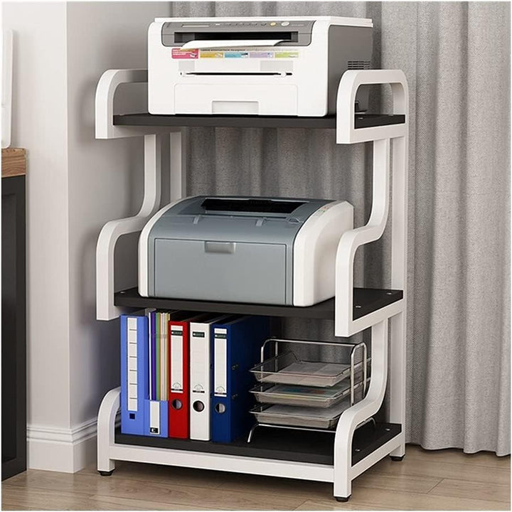 Printer Stand Floor-Standing Printer Stand Desktop Printer Stand Organizer - waseeh.com