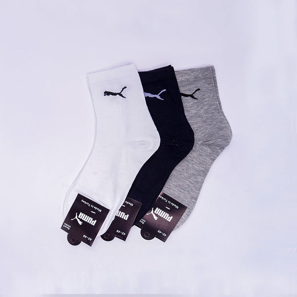 PM - BASIC ANKLE SOCKS (PACK OF 3)