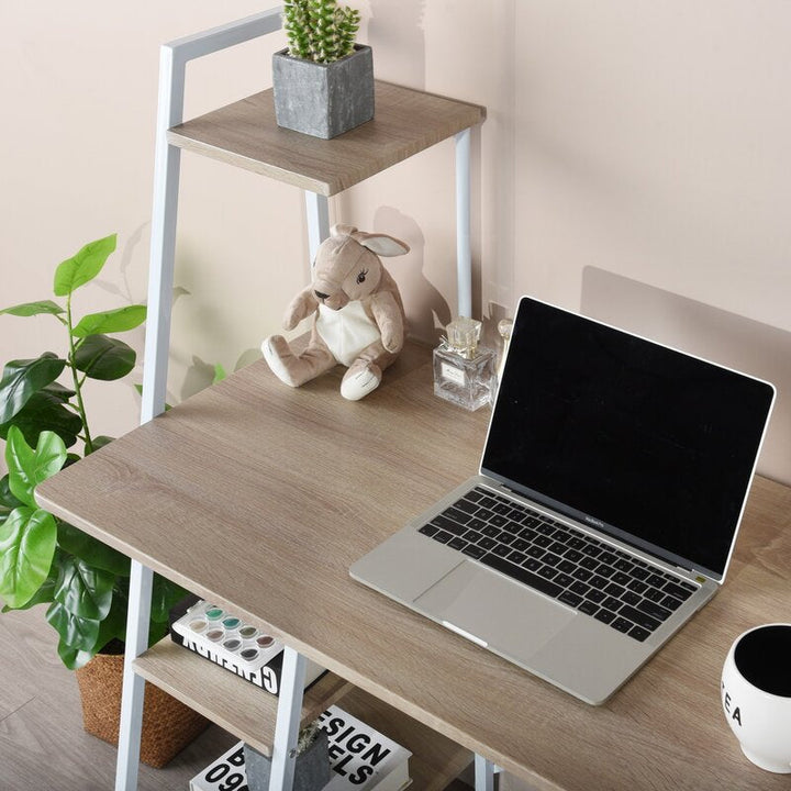 Beckler Top Home Office Workstation Writing Organizer Desk Table - waseeh.com