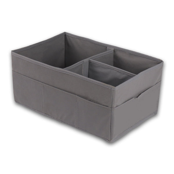 Qoolish Storage box with compartment - Tidy up your space! (Available in 4 colours) - Qoolish