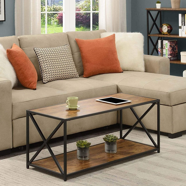 Loft Ehrlich Living Lounge Drawing Room Center Side Coffee Table - waseeh.com