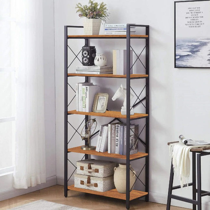 Backdrop living Drawing Room Bookcase Organizer Rack Decor - waseeh.com