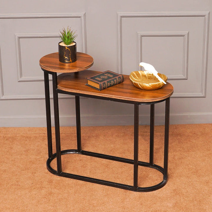 Bronx Tiered Bedside Coffee Table - waseeh.com