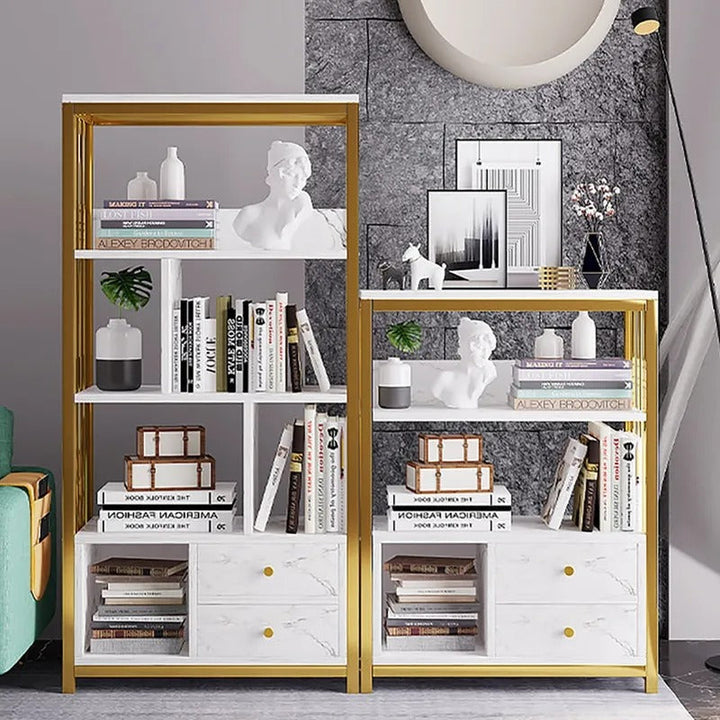 Credenza Bookcase Living Lounge Bedroom Storage Organizer Rack - waseeh.com