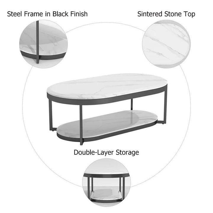 Nitty-Gritty Living Lounge Drawing Room Organizer Center Coffee Table - waseeh.com