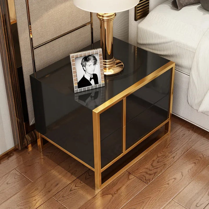 Skein Bedroom Lamp Organizer Storage Drawer Side Table - waseeh.com