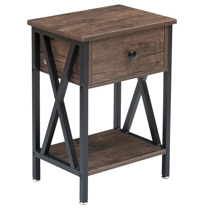 Halstein Lounge Bed Room Organizer Side Table Decor - waseeh.com